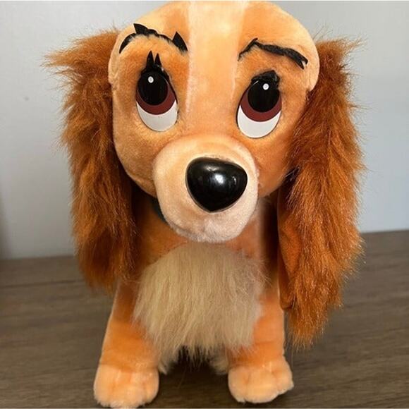 Vintage‎ Lady and The Tramp Disneyland Plush